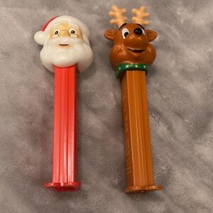 Festive Santa and Reindeer Candy Dispensers